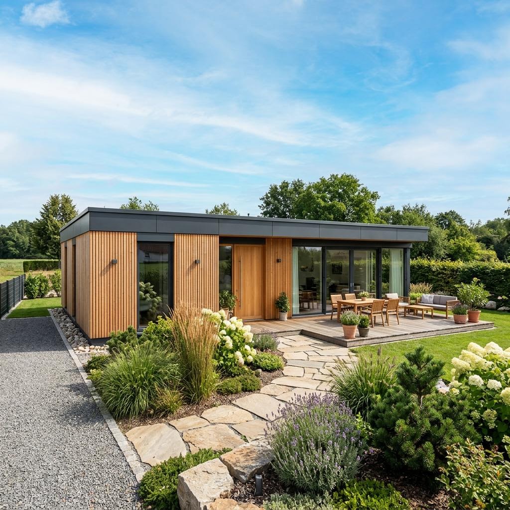 Modulhaus Modulhaus Flex 72 von CABIN ONE — Modulbau mit rund 72 m²
