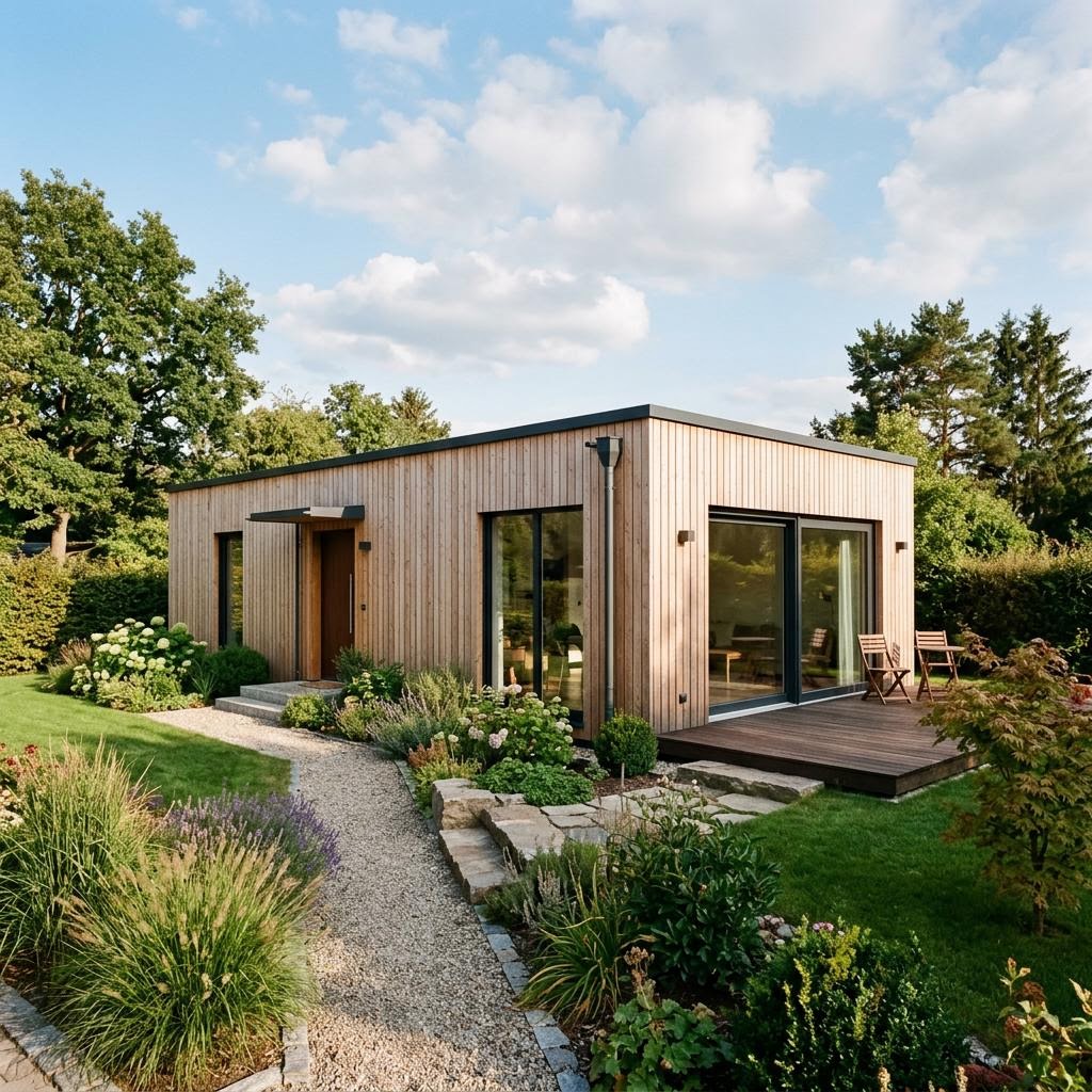 Modulhaus COMMOD Modul Line 66 von Commod-Haus — Modulhaus mit rund 66 m²
