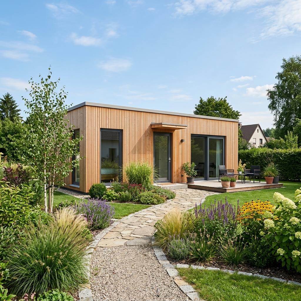 Modulhaus COMMOD Modul Solo 48 von Commod-Haus — Modulhaus mit rund 48 m²