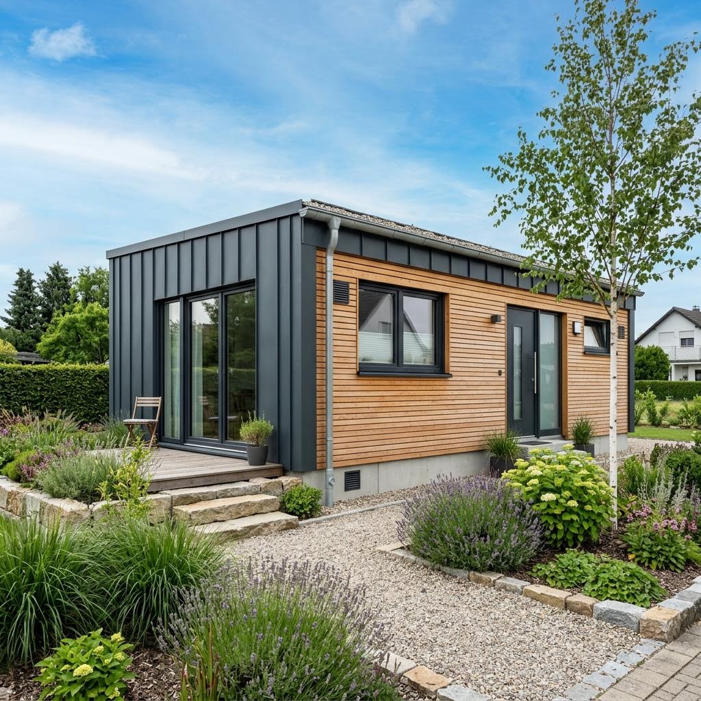 Modulhaus Wohnmodul S-38 von Conliving — Modulbau mit rund 38 m²