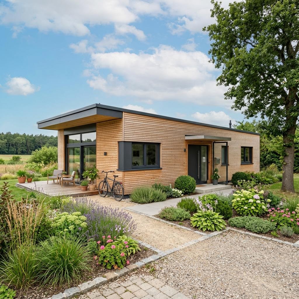 Modulhaus Modul Hav 66 von Dwellii House — Modulhaus mit rund 66 m²