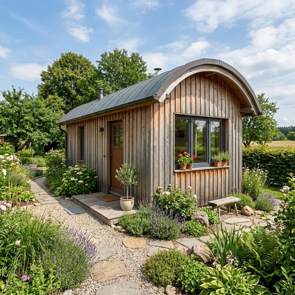 Tiny House Tiny Autark 25 von Wohnwagon — Massivholzbau mit rund 25 m²